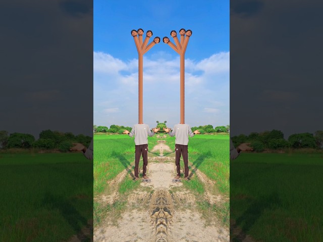 Vfx Tutorial Flying Long Garden Helicopter #vfx #youtube #shorts #youtubeshorts #trending