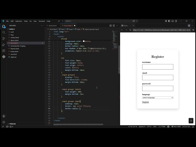Build a Fully Responsive Login Form with CSS | Linear Gradient, Animation & Transitions | Episode 4
