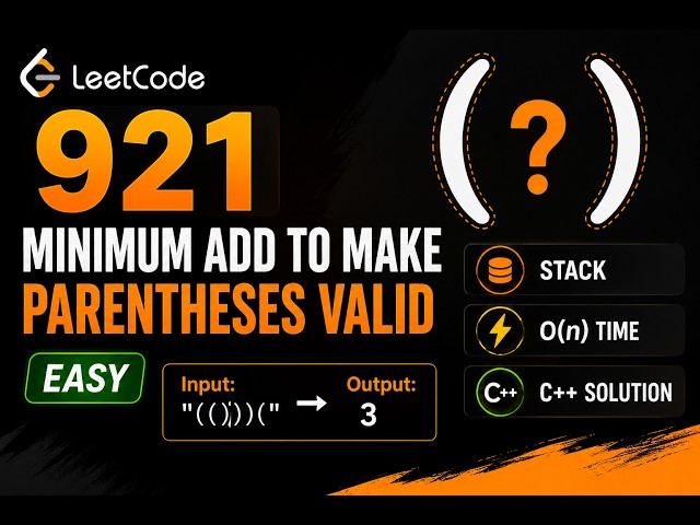 Leetcode problem-921