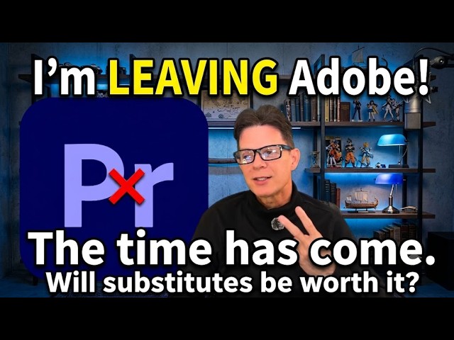 I'm Finally Leaving ADOBE! Can't Take the Monthly Fees Anymore