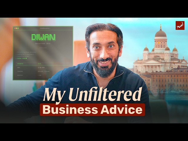 I Attended a Muslim “Hackathon” Event | Nouman Ali Khan | Diwan Hackathon 2026 | Helsinki, Finland