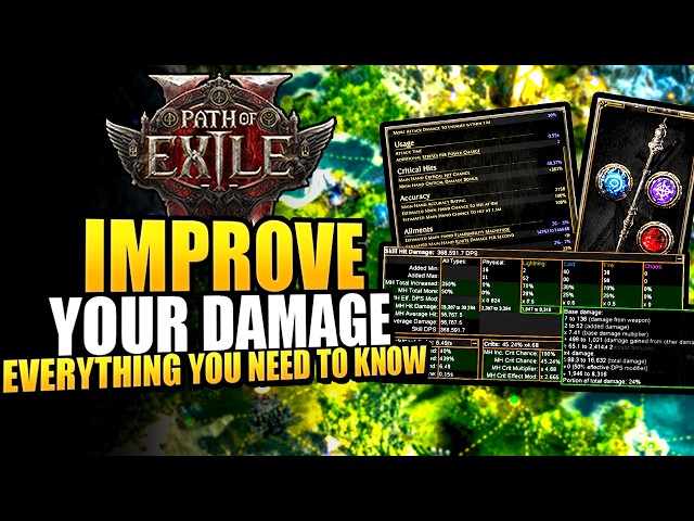 Path Of Exile 2: Full Damage Guide and HUGE Tips To Maximise Your Damage
