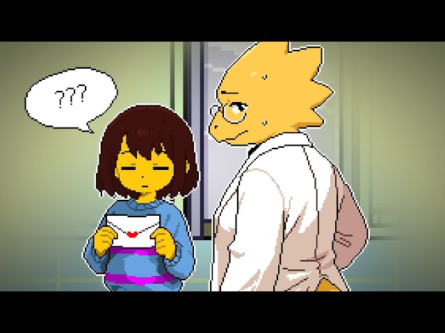 What if You Try to READ Undyne's Letter to Alphys? [ Undertale ]