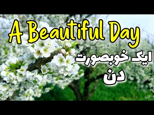A Beautiful Day  ایک خوبصورت دن