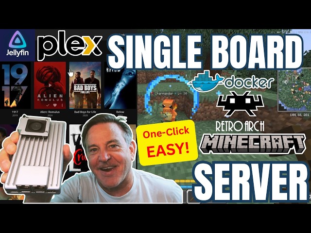 🔴Single Board Server that hosts container based Apps - Easier than a Raspberry Pi ! and an x86