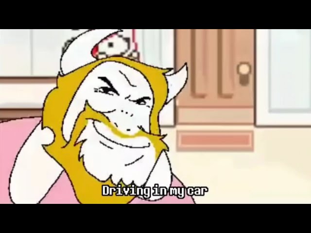 ASGORE RUNS OVER DESS ACAPELLA