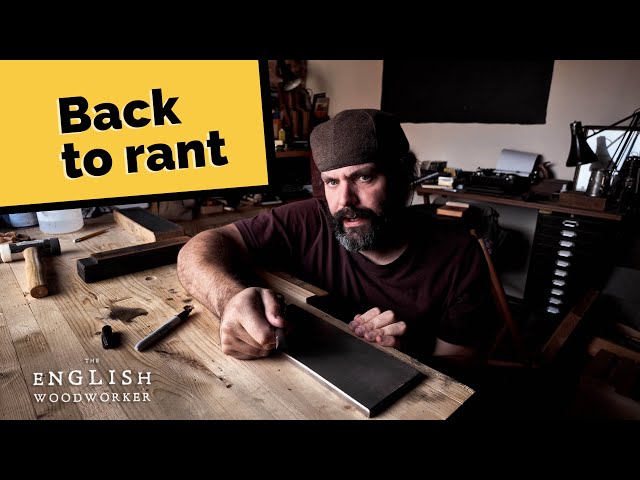 How I Sharpen My Chisels. Not Perfect - Old school. New from Richard Maguire #handtoolwoodworking