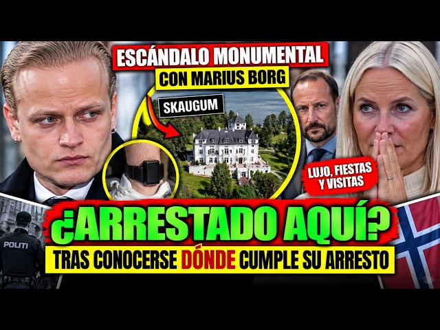 MONUMENTAL SCANDAL involving Marius Borg after revealing WHERE he is serving his HOUSE ARREST