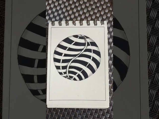 Day 106 of ✍️🌀Simple drawing tutorials  #art #doodle #zentangle #aesthetic #shorts #relaxing
