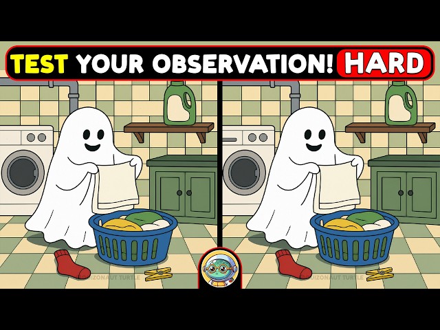 🐢🧩 Spot 3 Differences | Harder Than You Think! 🧩🐢 | Quizonaut Turtle
