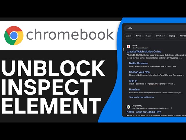 How to Unblock Inspect Element on Chromebook (Step by Step)