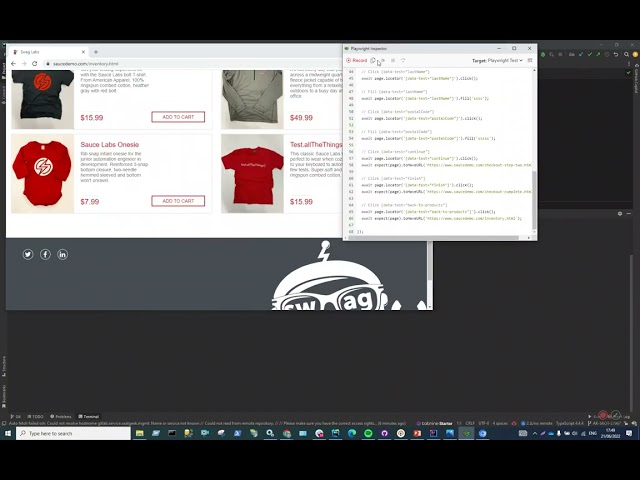 Playwright CodeGen