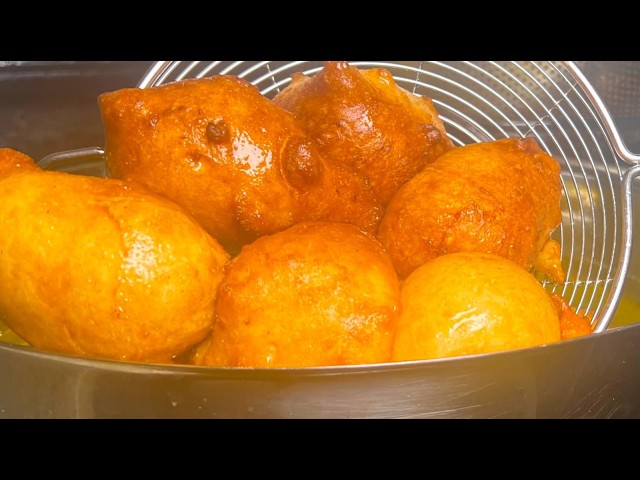 Tasty Nigerian Puff Puff Recipe for Your Whole Family |  Easy Nigerian Street Food 