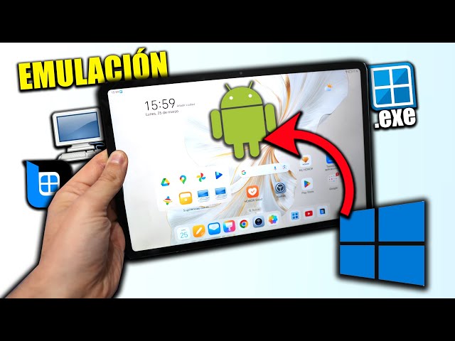 This is how I "INSTALL" WINDOWS and PLAY on an ANDROID tablet (Honor Pad 9)