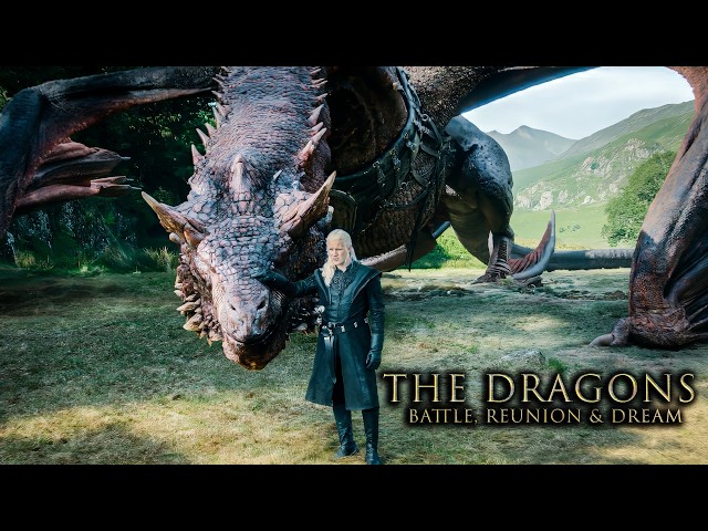 The Dragons | FIRE & BLOOD [HOTD 3x07] - 4 Dragons Fight, Sunfyre Reunion & Helaena’s Dream