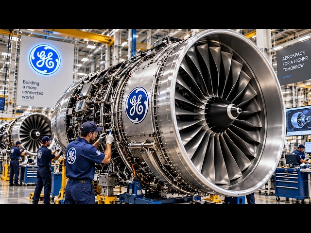 How $50 Million GE Jet Engines Are Built | Inside the World's Most Advanced Factory.