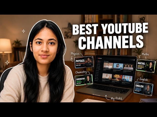 The Best YouTube Channels for Class 12 CBSE | (PCM edition) 