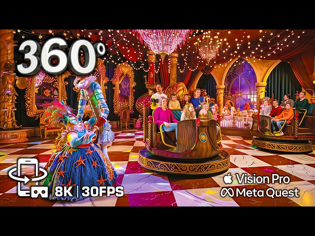 Efteling Symbolica 360 POV 😍 Explore the King's Secret Magical Chambers 🟩 8K HDR VR - Meta Quest 3