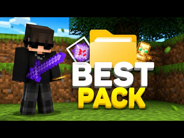 Cleanest PvP Texture Pack for Minecraft Java 1.21+ 🔥 FPS Boost + Crystal Clear PvP