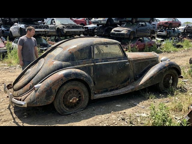 We Found 1932 Bugatti Atlantic for $1,000… Then Restored It || ASMR Car Restoration!