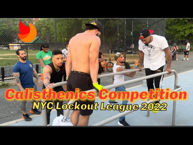 Calisthenics Competition, 1st Place MW | NYC Lockout League 2022 SemiFinals | Eric Rivera