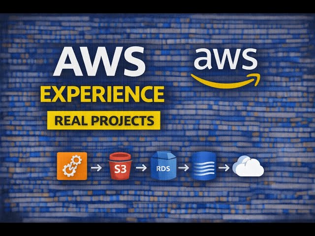 My Experience with AWS Services  | Backend Developer Interview Answer (Real Projects)