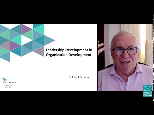 Leadership Development in Organization Development: A Conversation with John Scherer