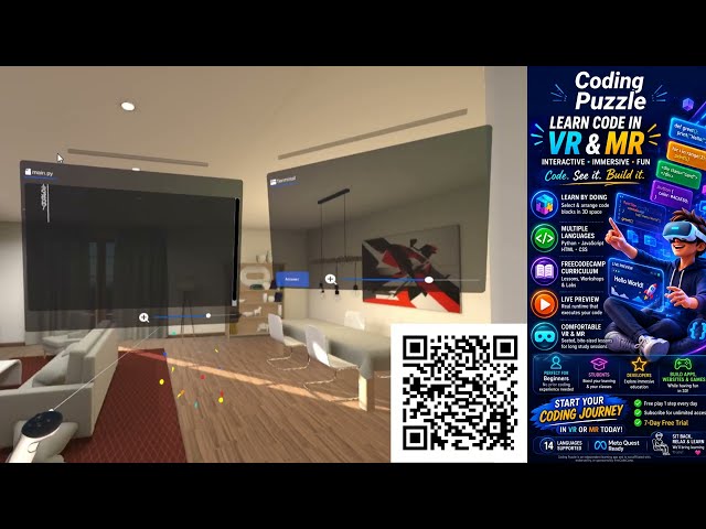 【CodingPuzzle】Python Course 001 ~ Python Basics ~【Meta Quest】