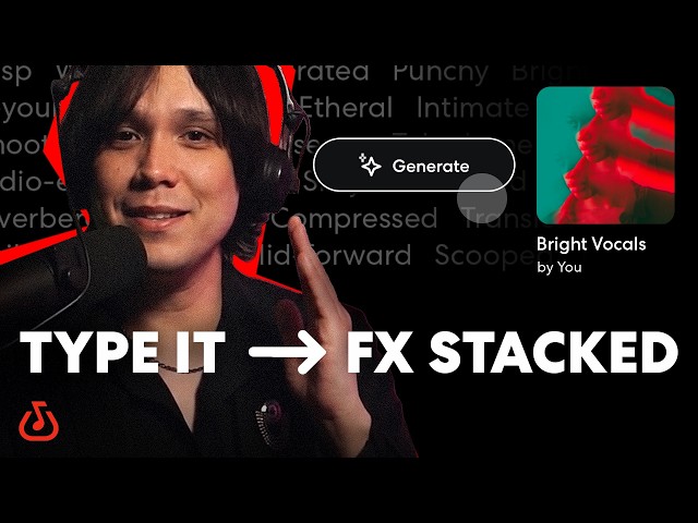 Build a pro vocal chain in 30 seconds (no manual trial & error)