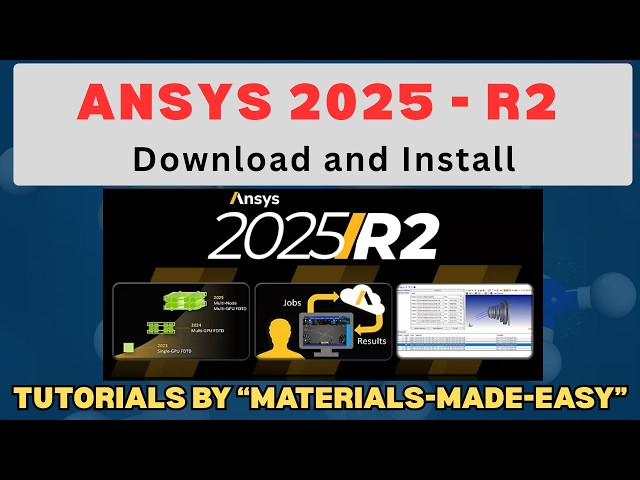 ANSYS Student 2025 R2 Installation on Windows 10/11 | Free Download & Setup Tutorial #ansys