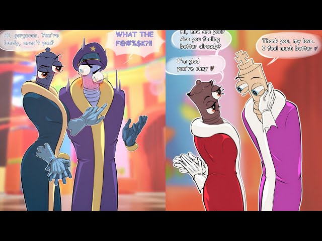 Kinger’s Wife Cheats On Him With His Evil Version?!😱💔|The Amazing Digital Circus Comic Dub