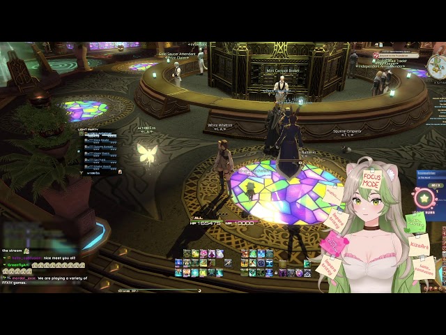 Yaps & FFXIV learning to shield heal! 🍀💛