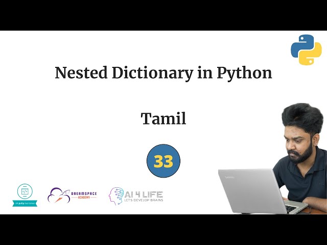 33.Nested Dictionary in Python | Tamil