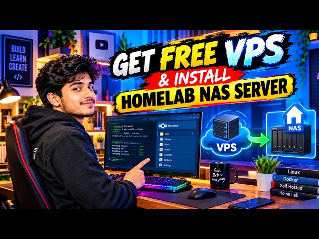 Build a Personal Cloud NAS on a FREE VPS with CasaOS! (No Hardware Needed) Homelab NAS Server