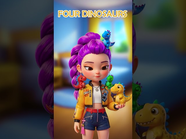🦖Dino Counting Fun with Remi!🔢