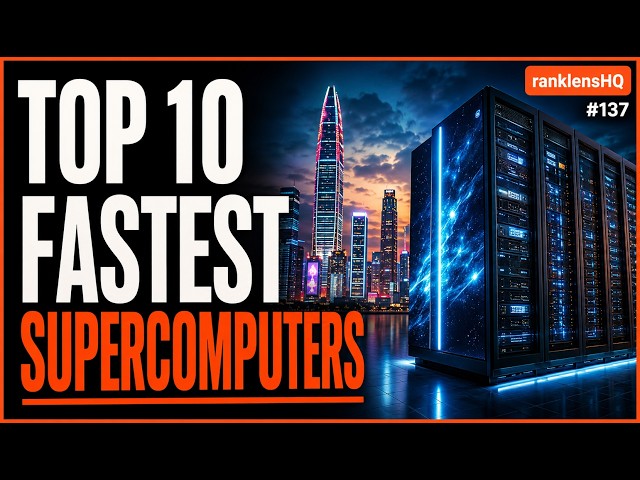 Top 10 Most Powerful Supercomputers Ever Built by Peak Sustained LINPACK Performance in FLOPS
