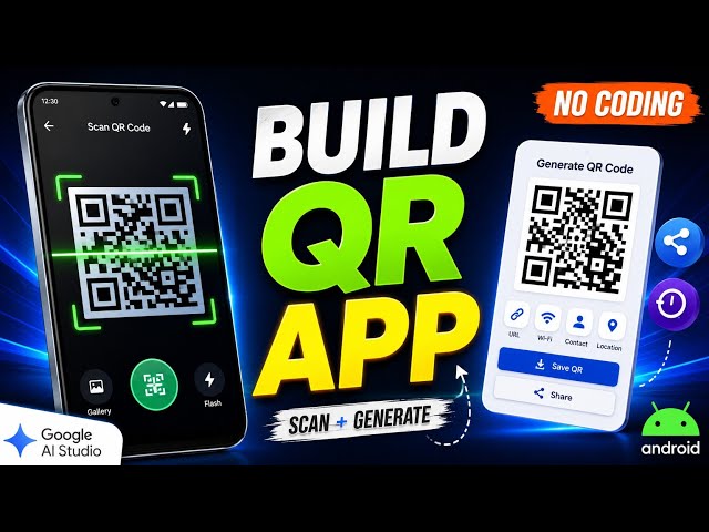 Create Your Own QR Code Scanner App with AI No Coding