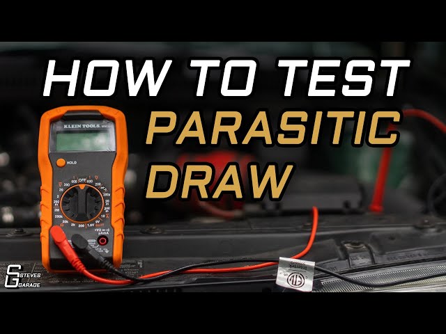 How To Test Parasitic Draw on a Car Battery