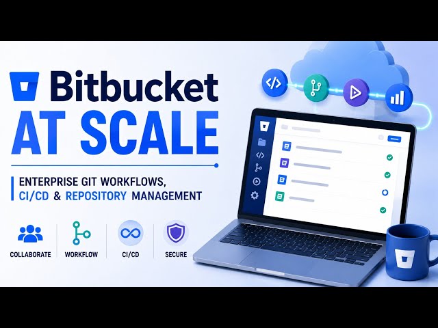 Bitbucket at Scale | Enterprise Git Workflows, CI/CD & Repository Management | Uplatz