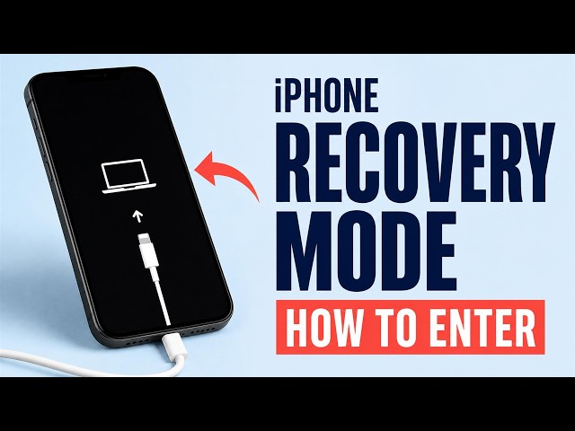 How to Enter Recovery Mode on All iPhone?  iOS System Recovery - 2026.09 Update | Free!