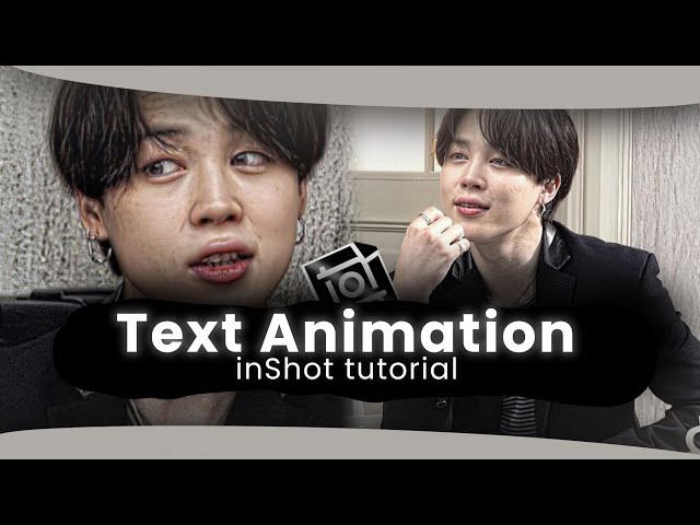Text Animation tutorial in Inshot (costom)