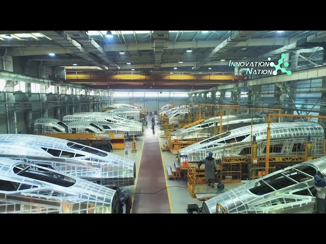 How are China's high-speed trains made?