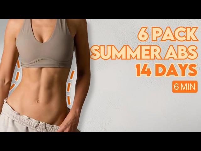 14 Days Burn Belly Fat Routine with Lilly Sabri | 6 Min Pilates Workout