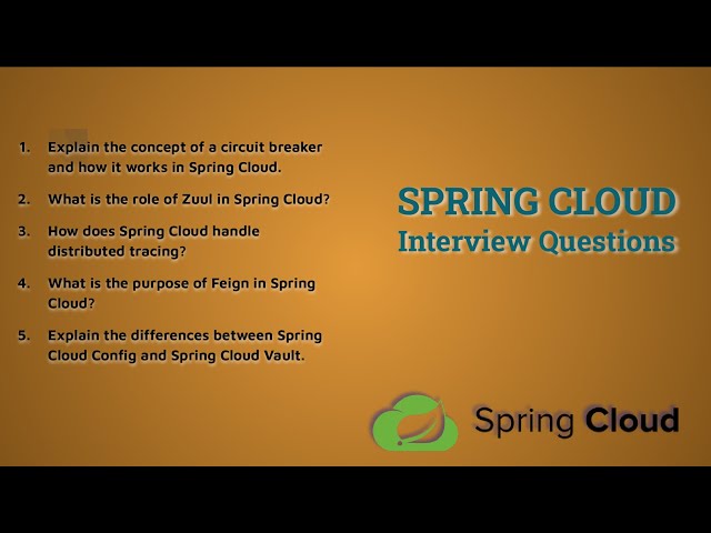 Spring Cloud Interview Questions | Part 2