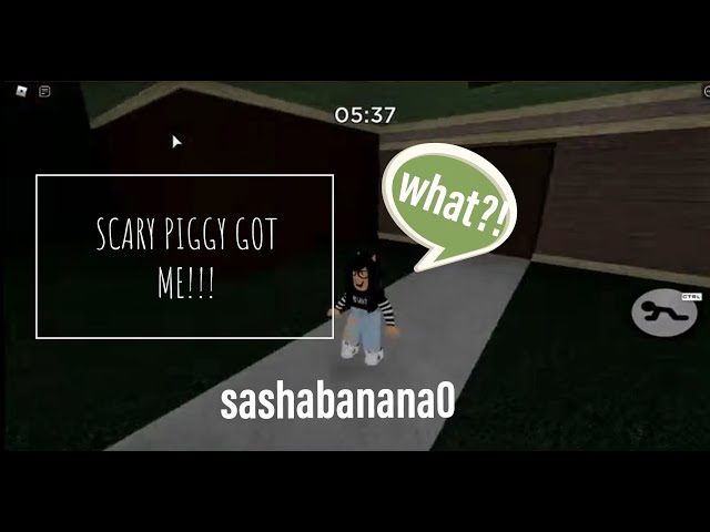 Sasha Playing Piggy in Roblox! Tutorials on how to "GLITCH"!