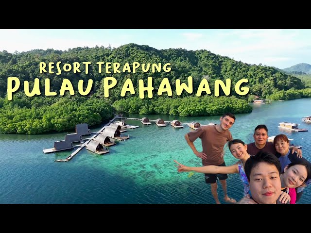 ARRIVED AT PAHAWANG! STAYING IN A VIRAL FLOATING VILLA😱 ANDREAS RESORT