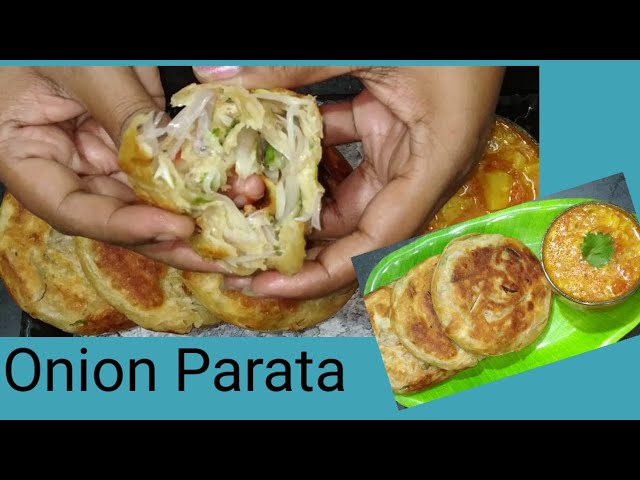 Onion Parata Recipe//Simple and Easy parata preparation