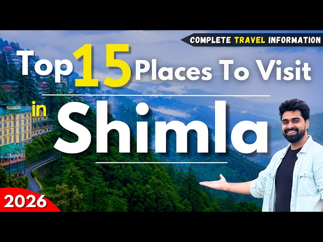 Shimla Tourist Places | Shimla Himachal Pradesh | Places To Visit In Shimla | Shimla Tour #shimla