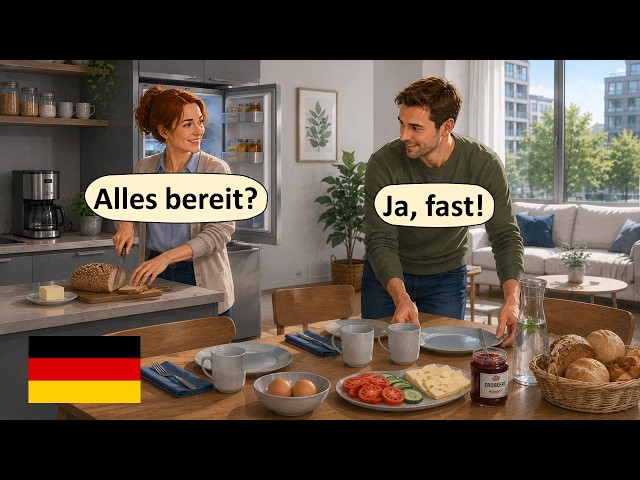 10 Daily German Conversations for Beginners | Short German Dialogues (A1-A2)