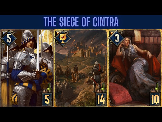 Gwent | The Siege of Cintra | The Cintrian Vanguard | NR Mobilization Deck #gwent #gwentguide